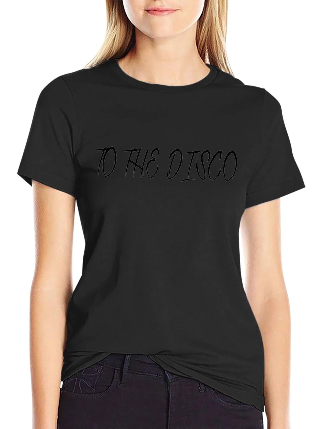 To The Disco Graphic Tee - Mens Black T-Shirt
