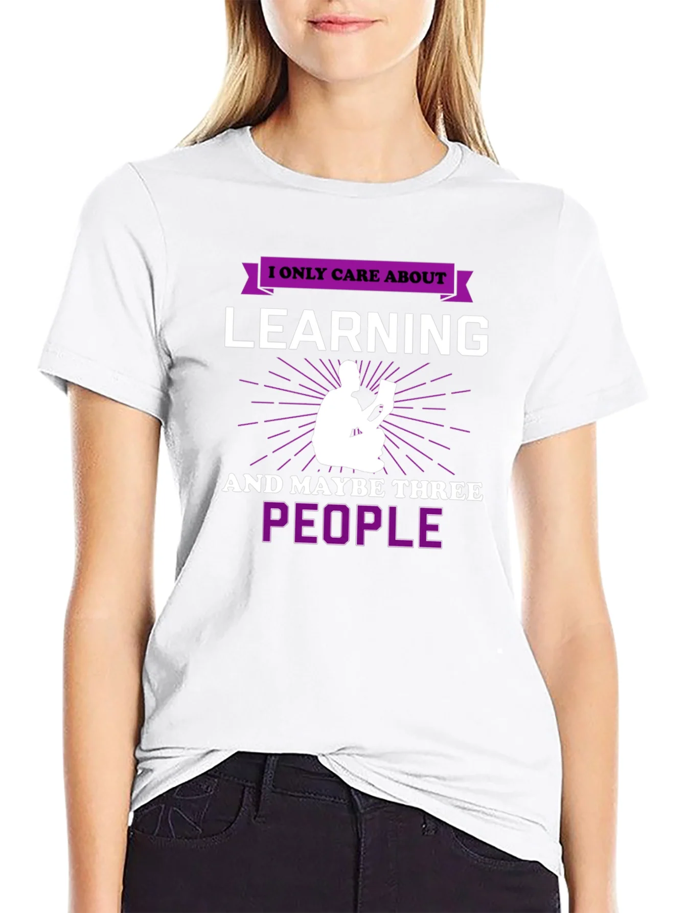 I Only Care About Learning T-Shirt