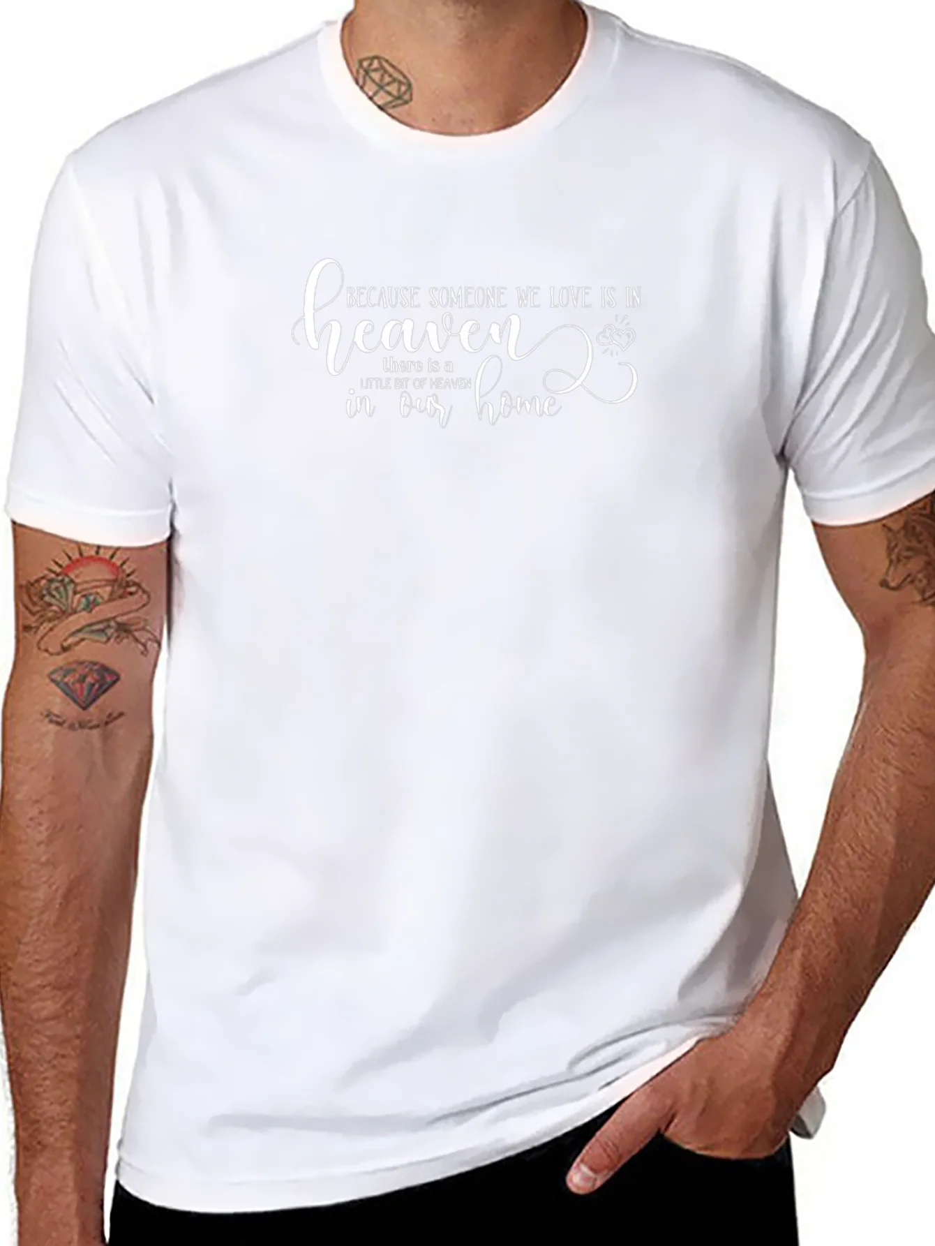 Heavenly Remembrance T-Shirt - Memorial Comfort