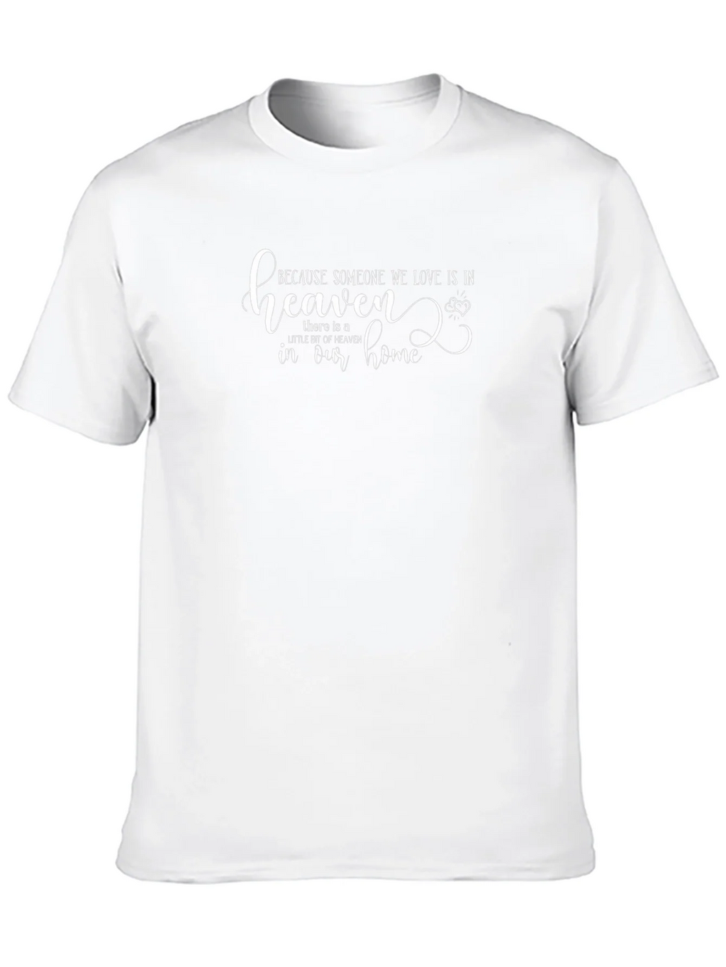 Heavenly Remembrance T-Shirt - Memorial Comfort