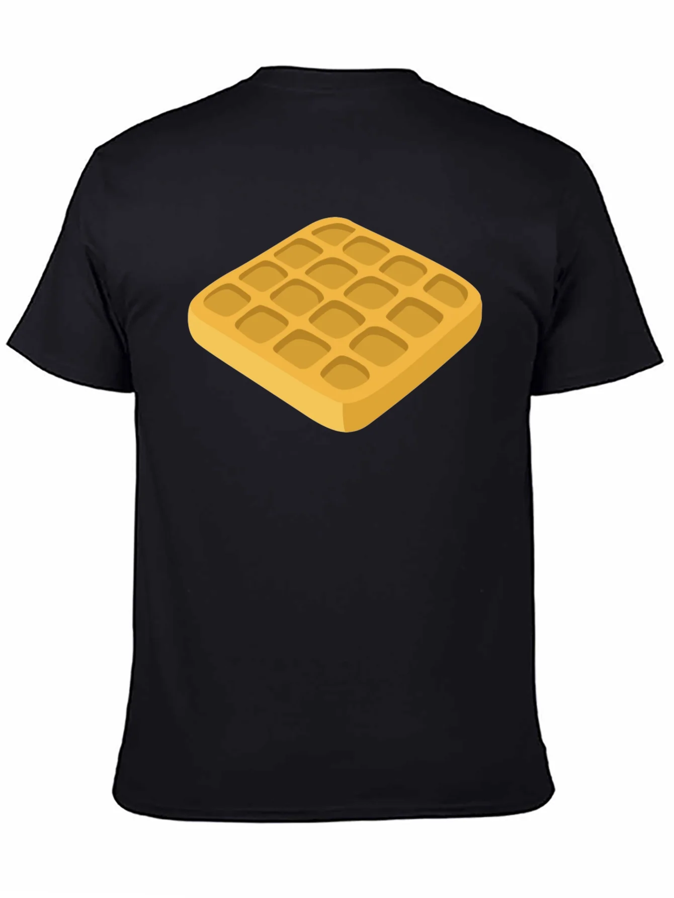 Waffle Graphic T-Shirt - Foodie Style