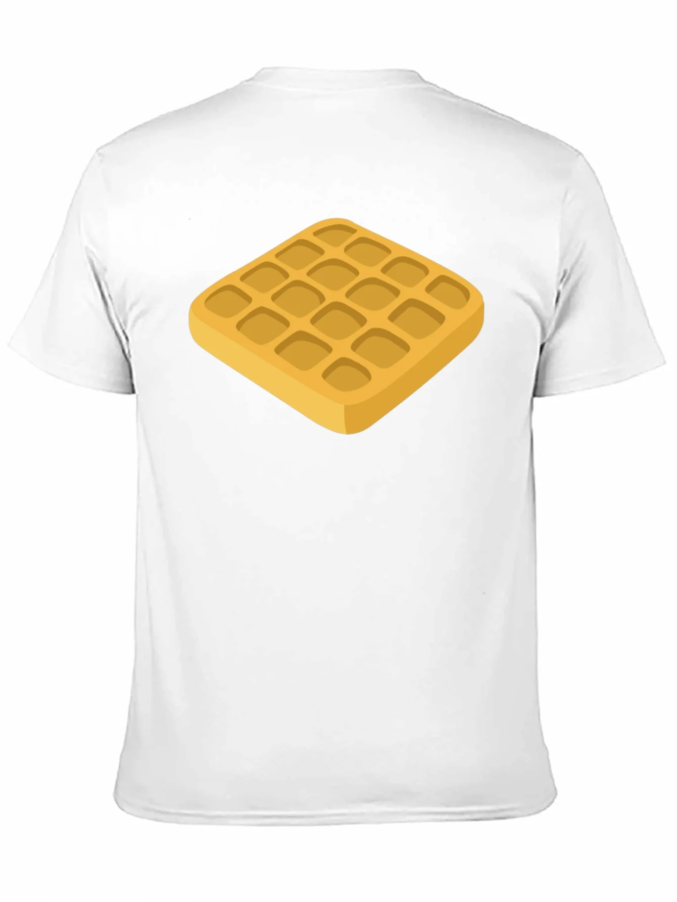 Waffle Graphic T-Shirt - Foodie Style