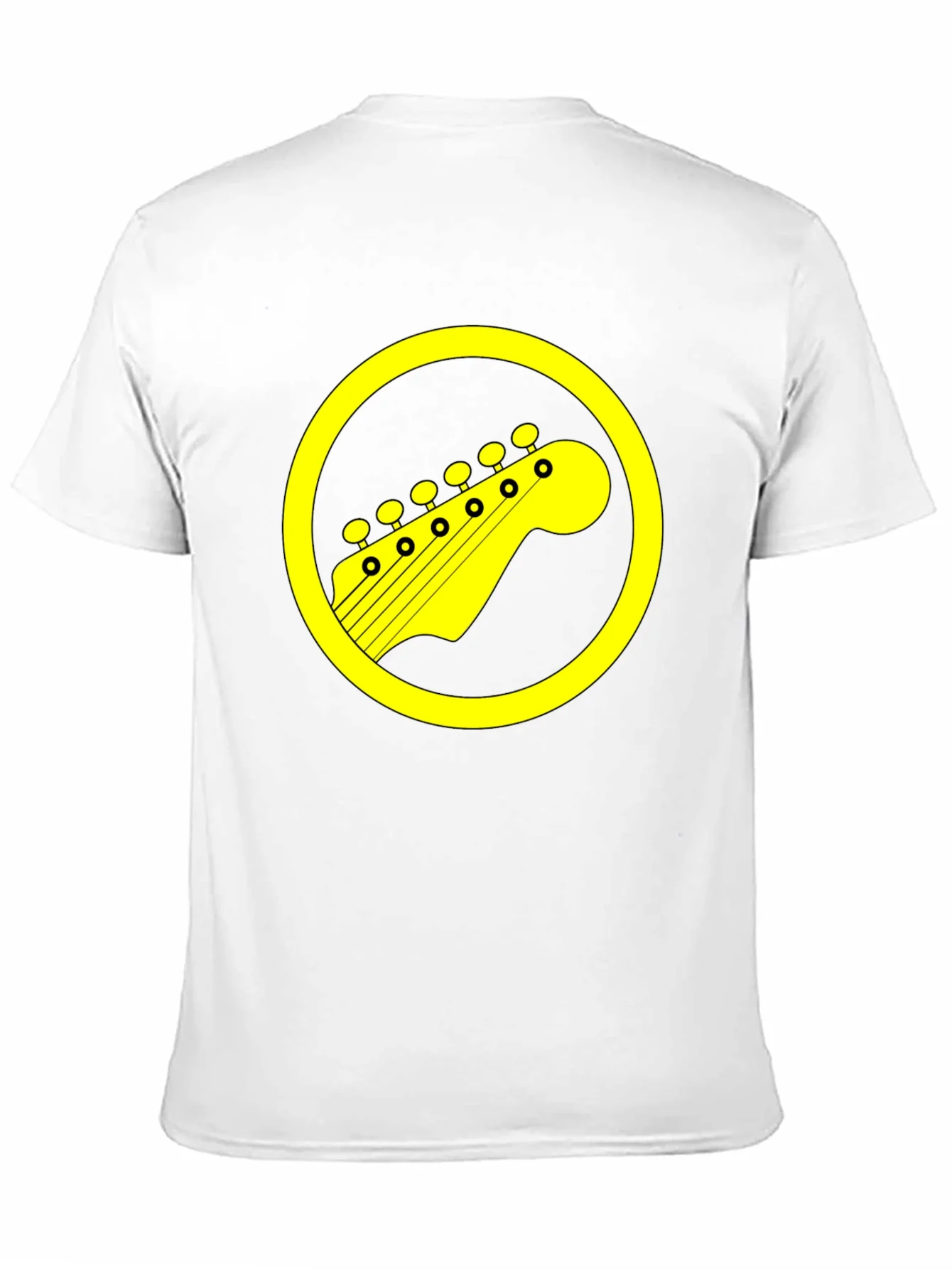 Guitar Headstock Graphic Tee - Rock On!