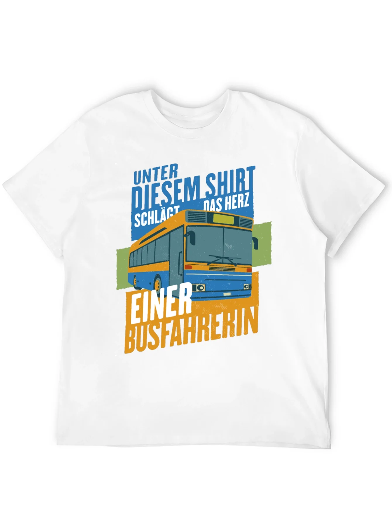 Bus Driver Heartbeat Graphic Tee - Unisex