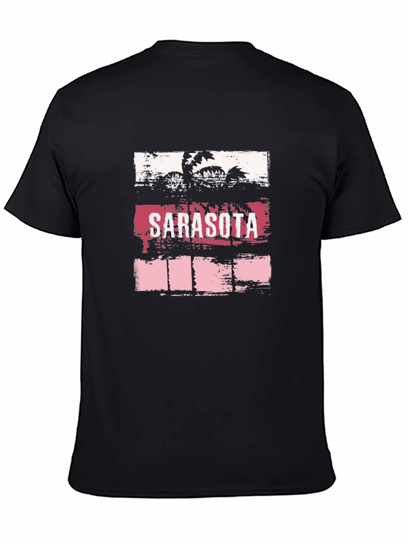 Sarasota Palm Tree Graphic T-Shirt
