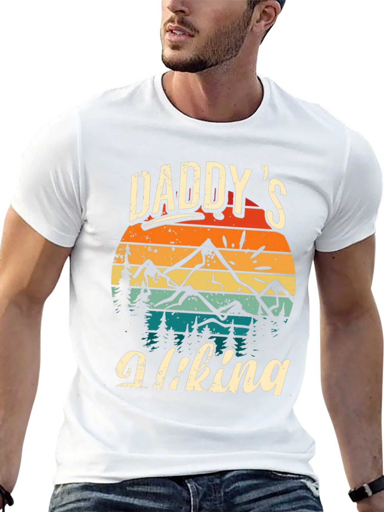 Daddys Hiking Tee - Outdoor Adventure