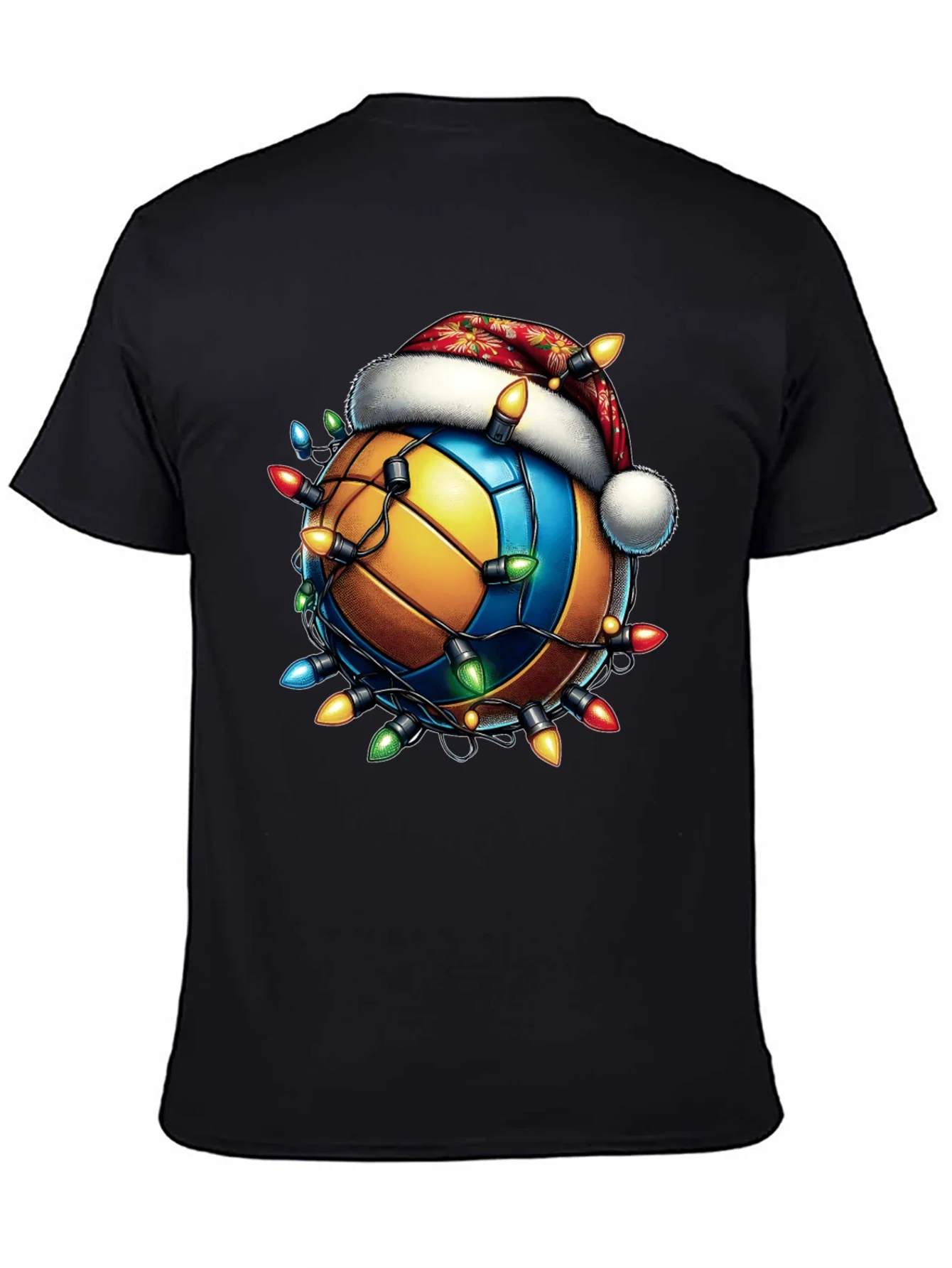 Festive Volleyball Christmas T-Shirt