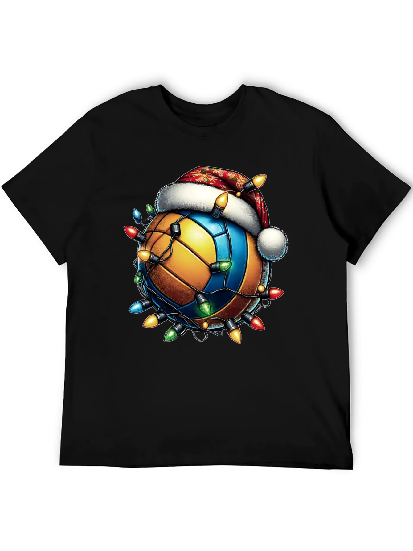 Festive Volleyball Christmas T-Shirt