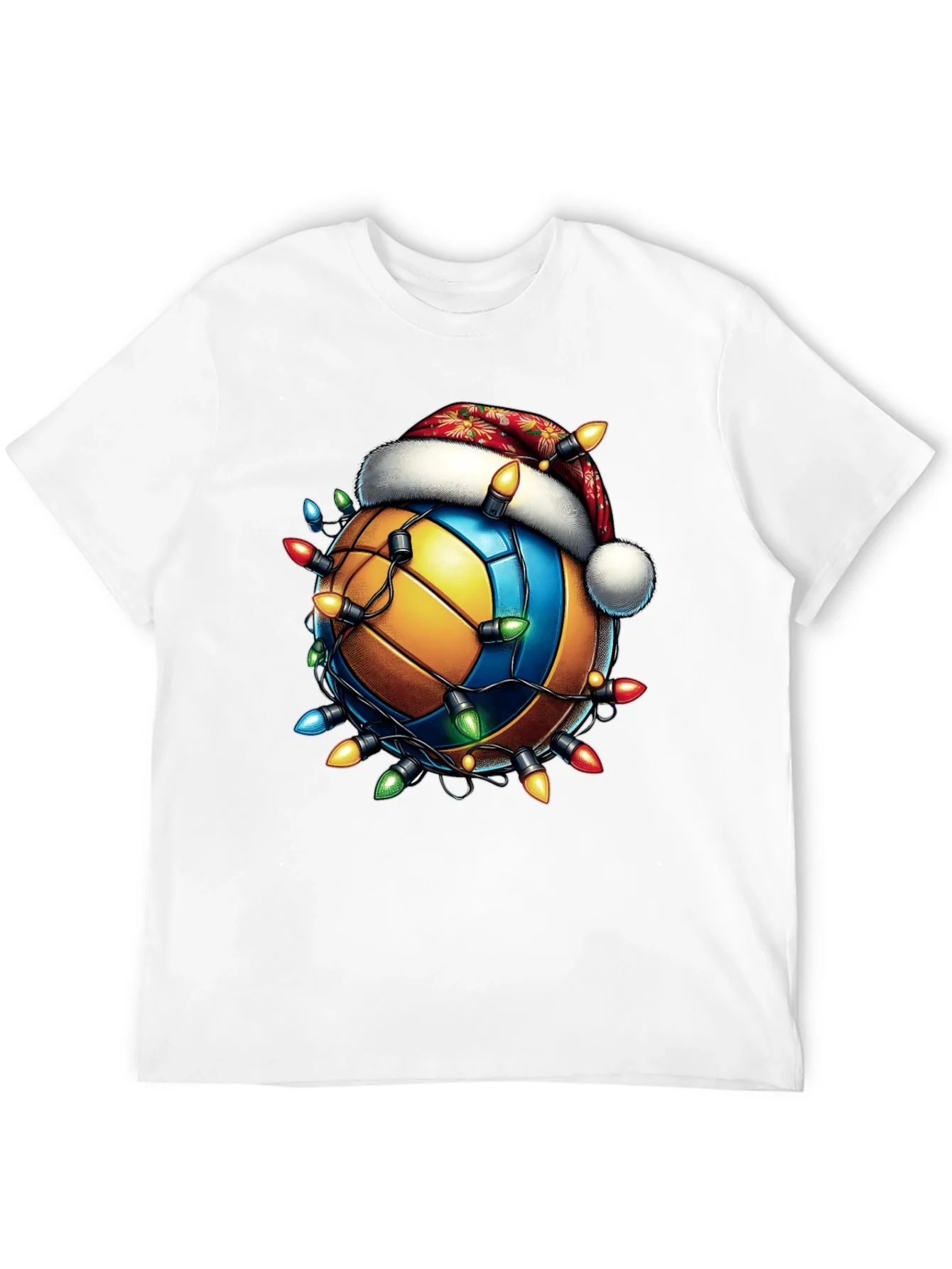 Festive Volleyball Christmas T-Shirt