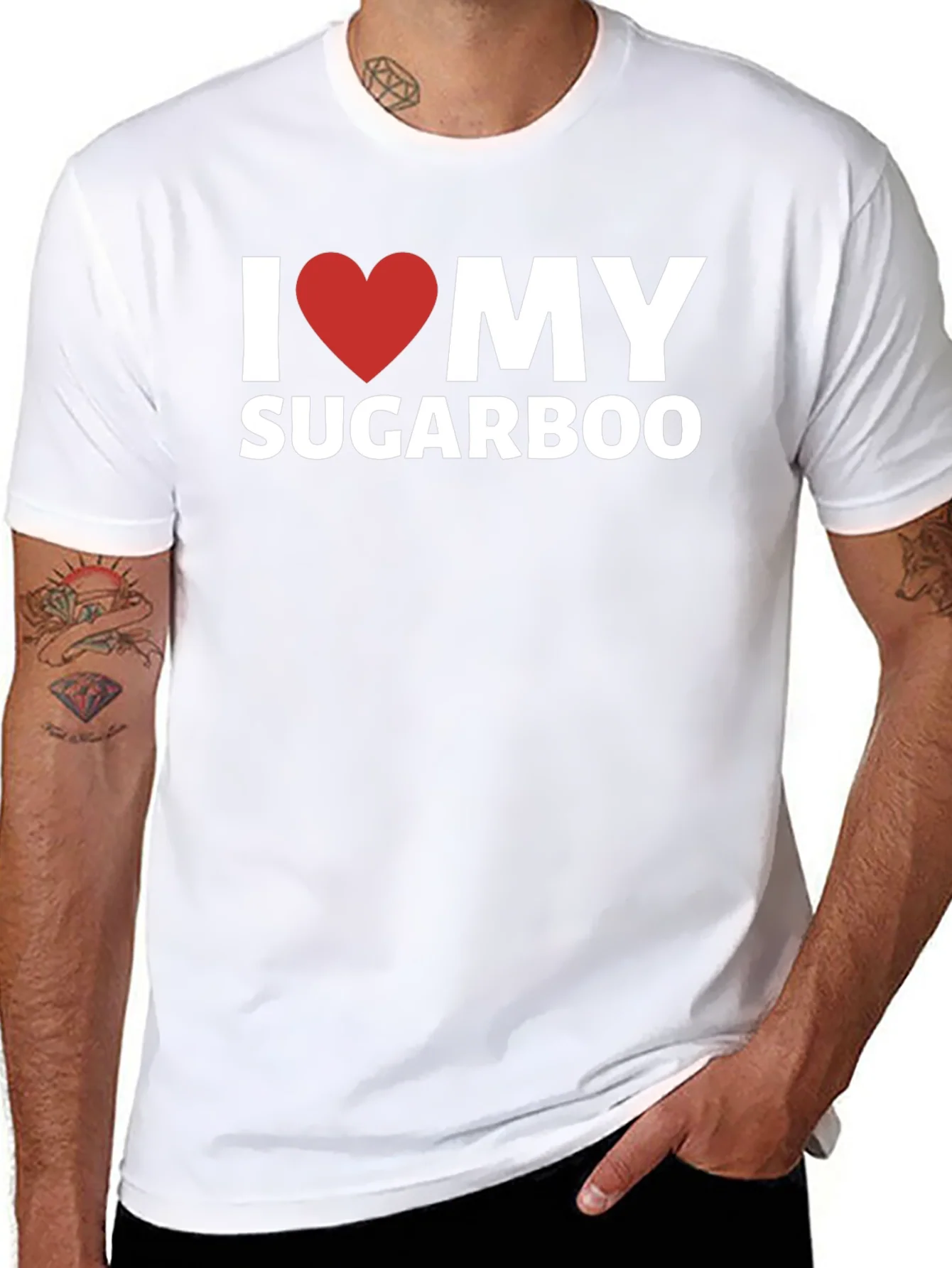 I Heart My Sugarboo T-Shirt - Novelty Graphic Tee