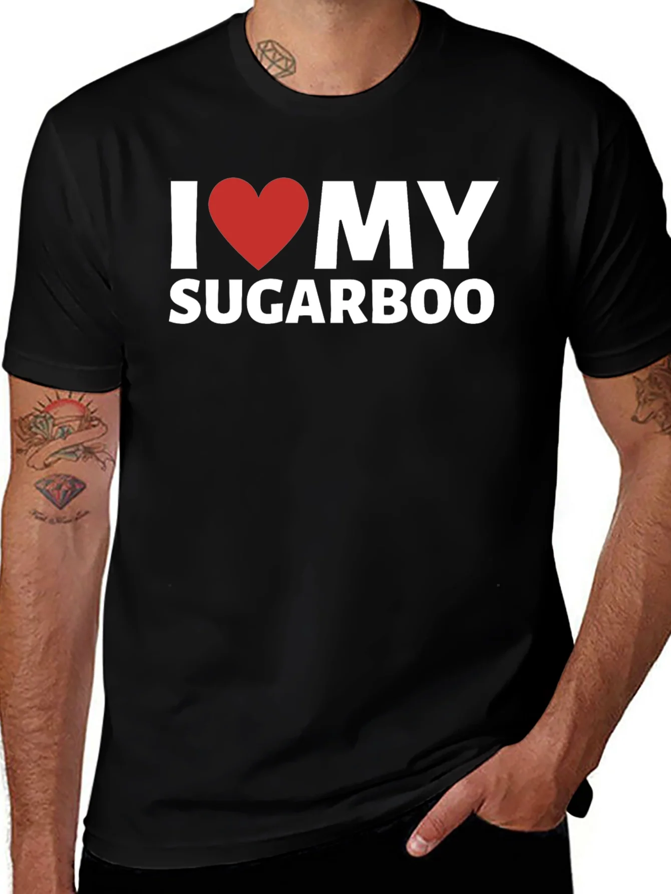 I Heart My Sugarboo T-Shirt - Novelty Graphic Tee