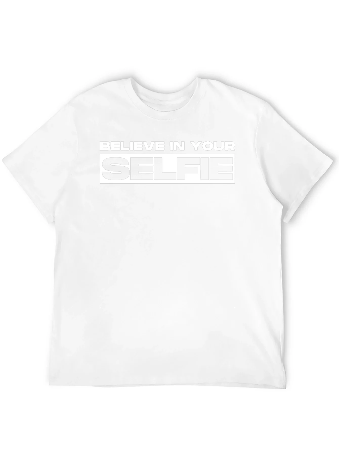 Believe In Your Selfie Graphic T-Shirt