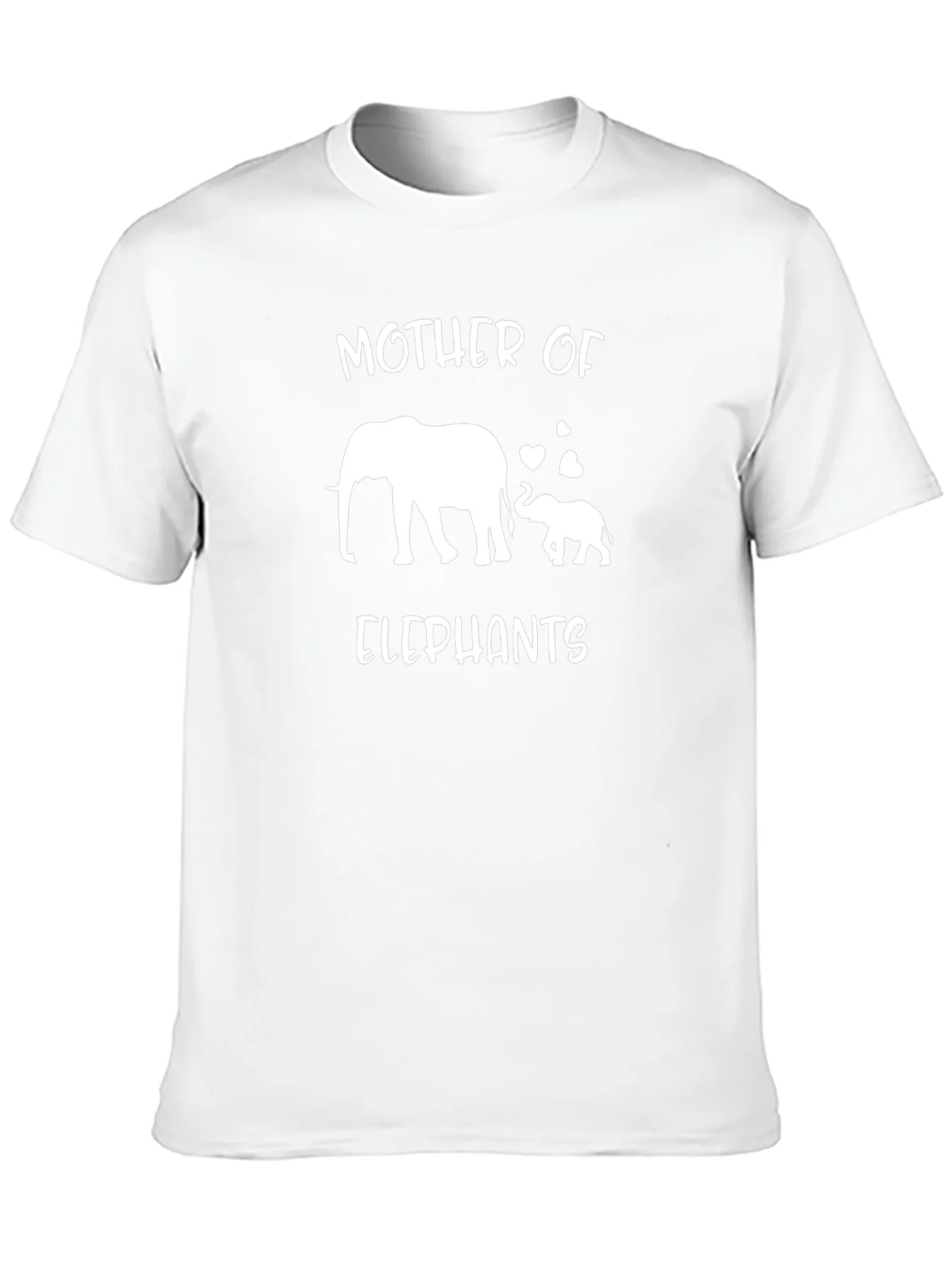 Mother of Elephants Black T-Shirt