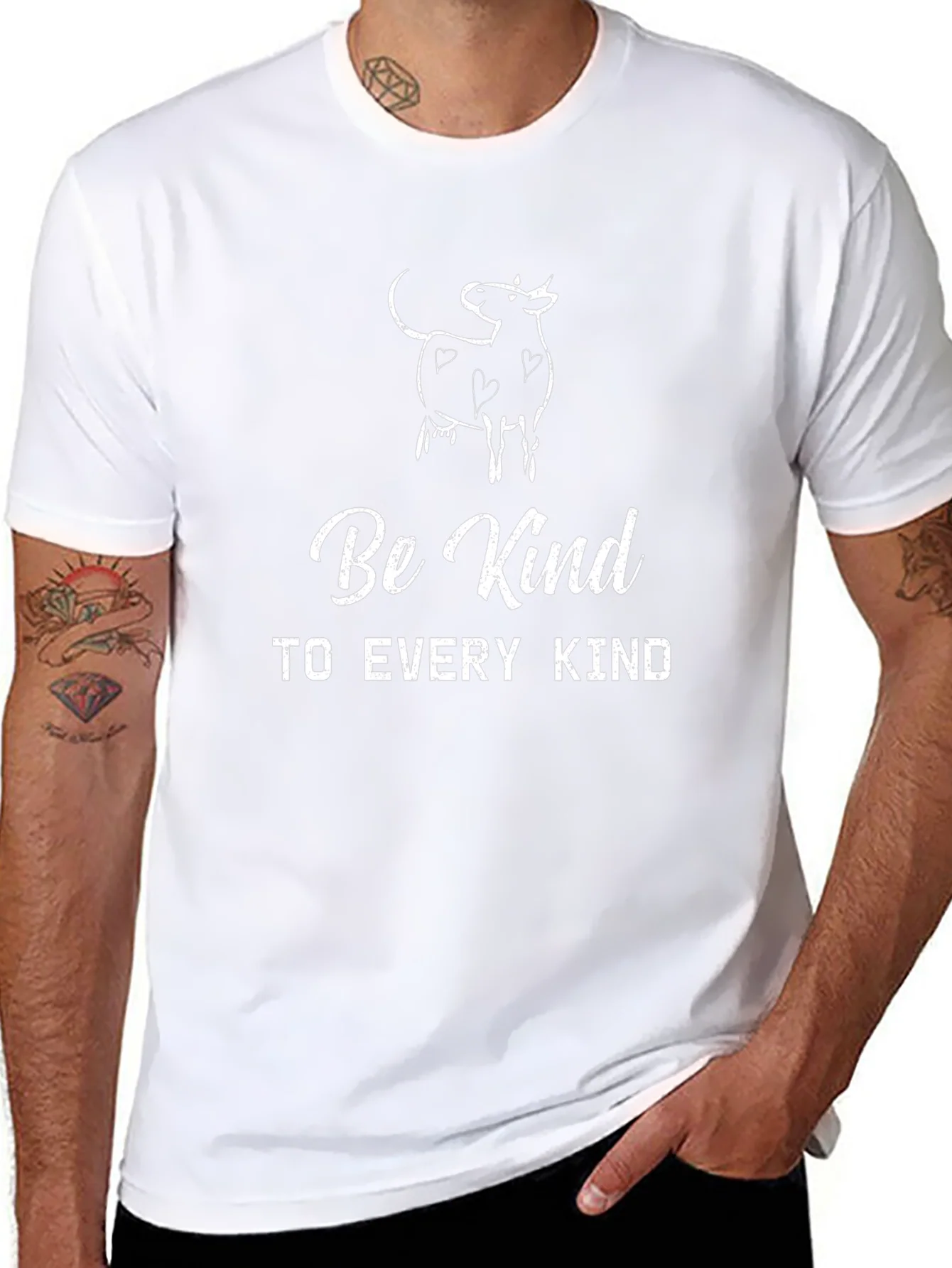 Be Kind T-Shirt - Vegan Animal Lover Tee