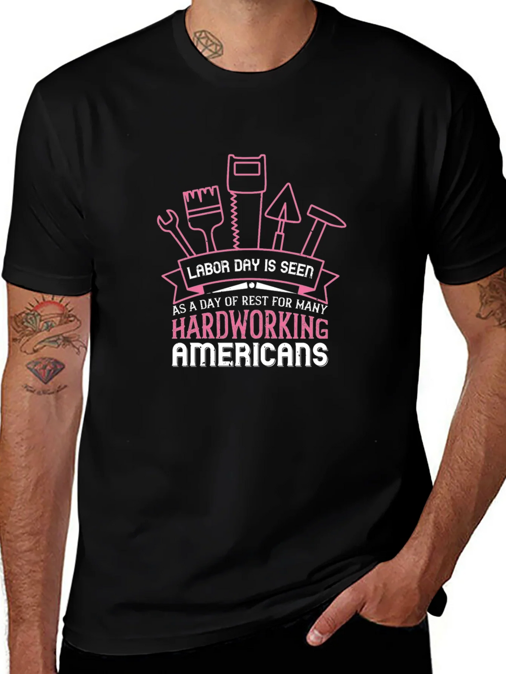Labor Day T-Shirt for Hardworking Americans