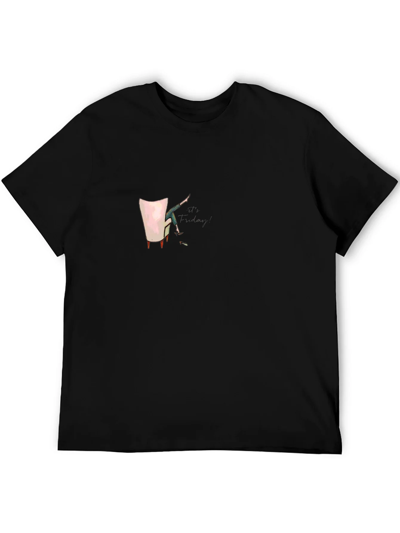 Relaxed Graphic Tee - Novelty Chair Design