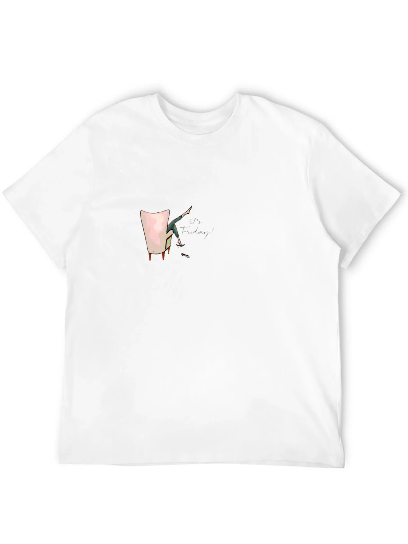 Relaxed Graphic Tee - Novelty Chair Design