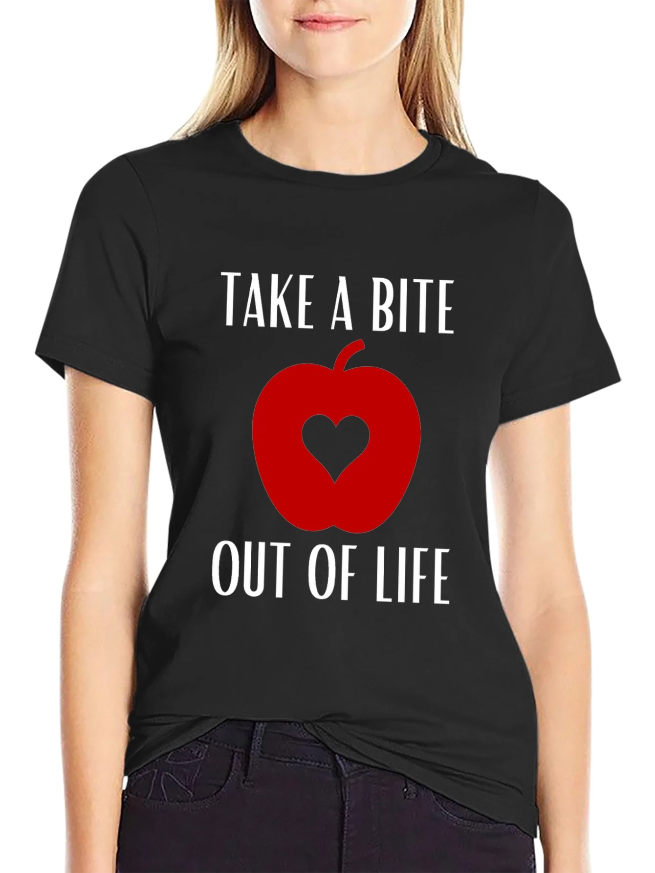 Take a Bite Out of Life Graphic Tee