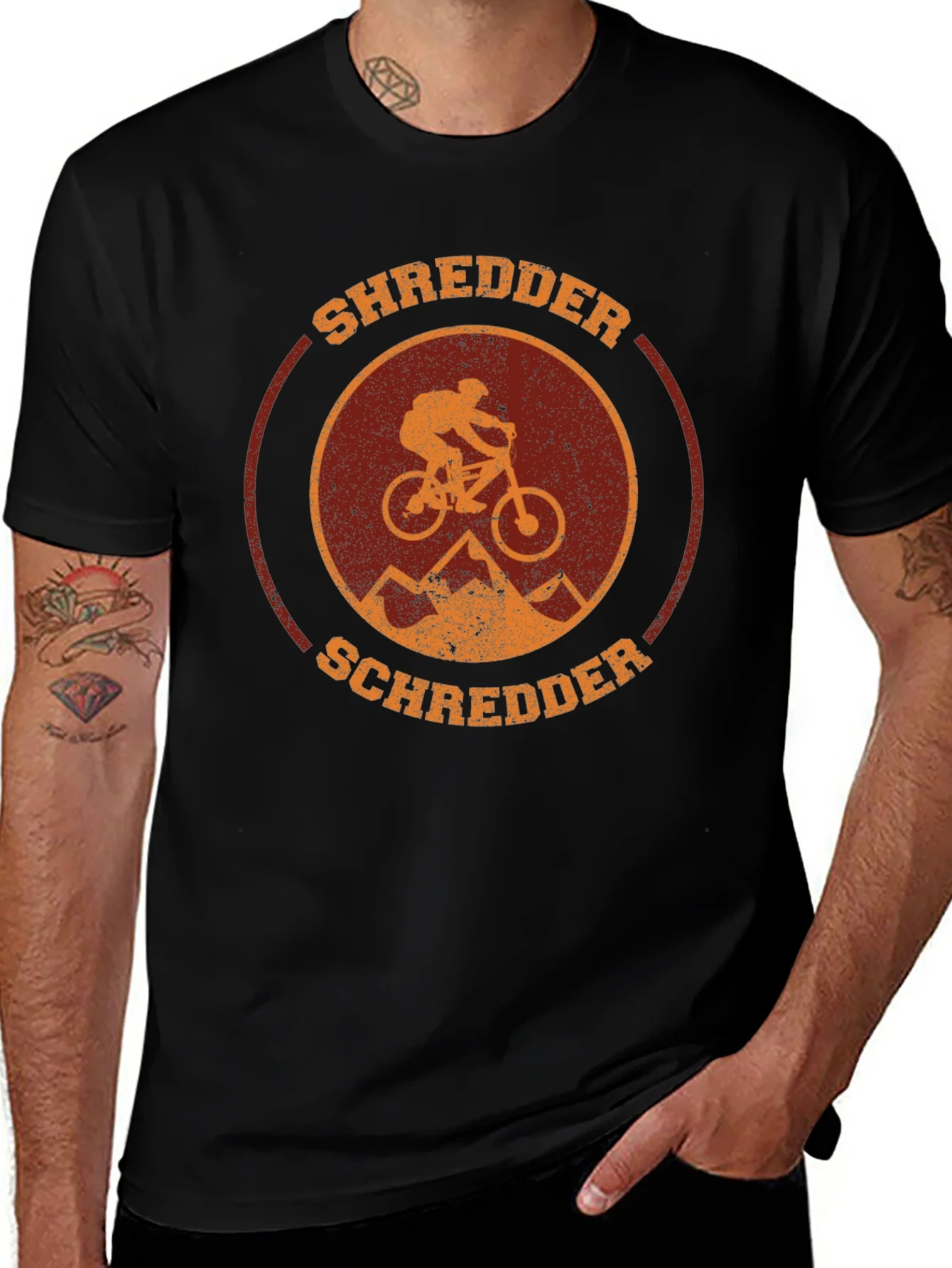 Mountain Bike Shredder Graphic Tee