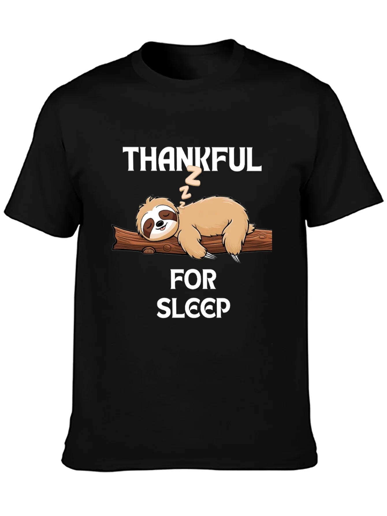 Thankful for Sleep Sloth T-Shirt