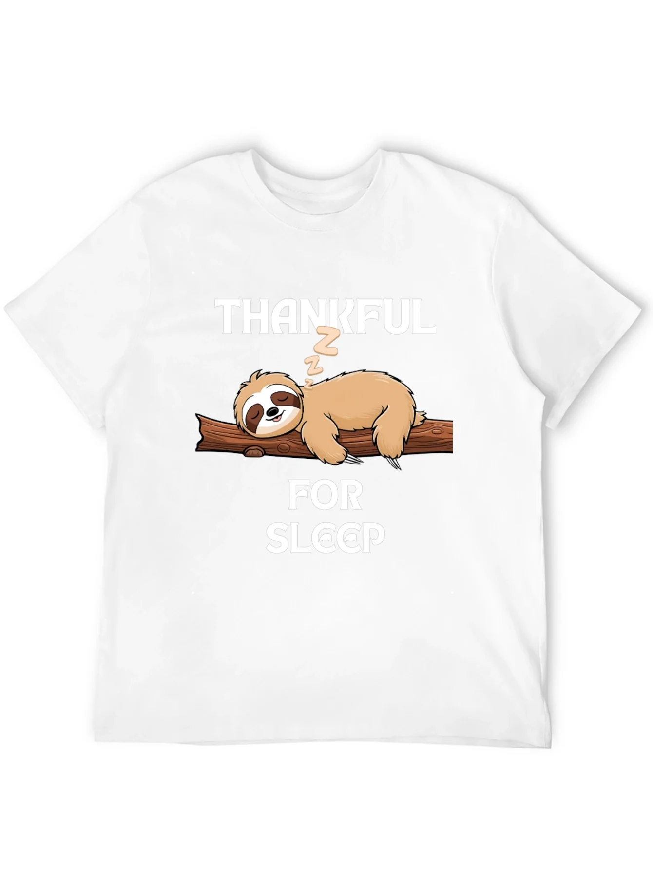 Thankful for Sleep Sloth T-Shirt
