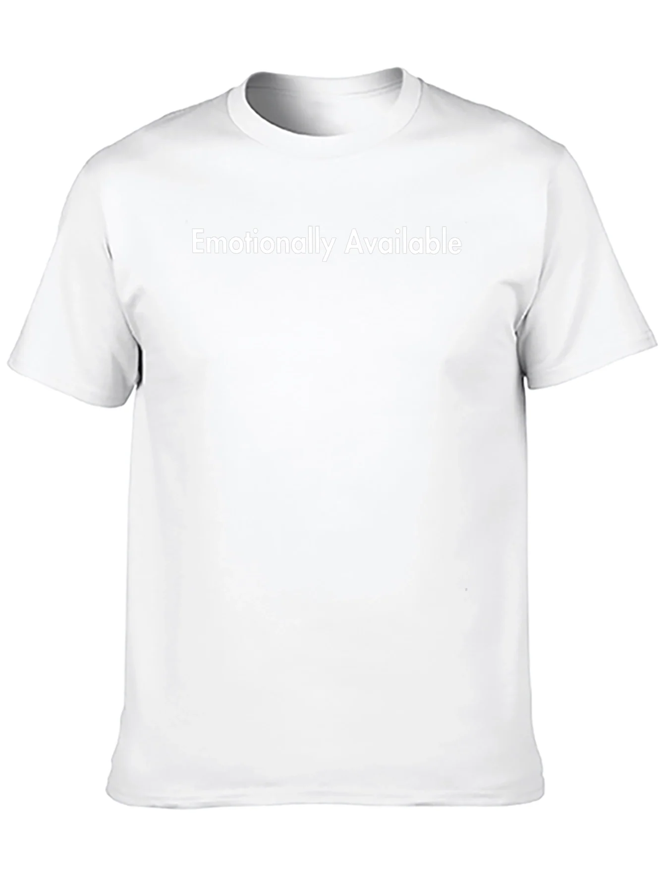 Emotionally Available Graphic Tee - Black