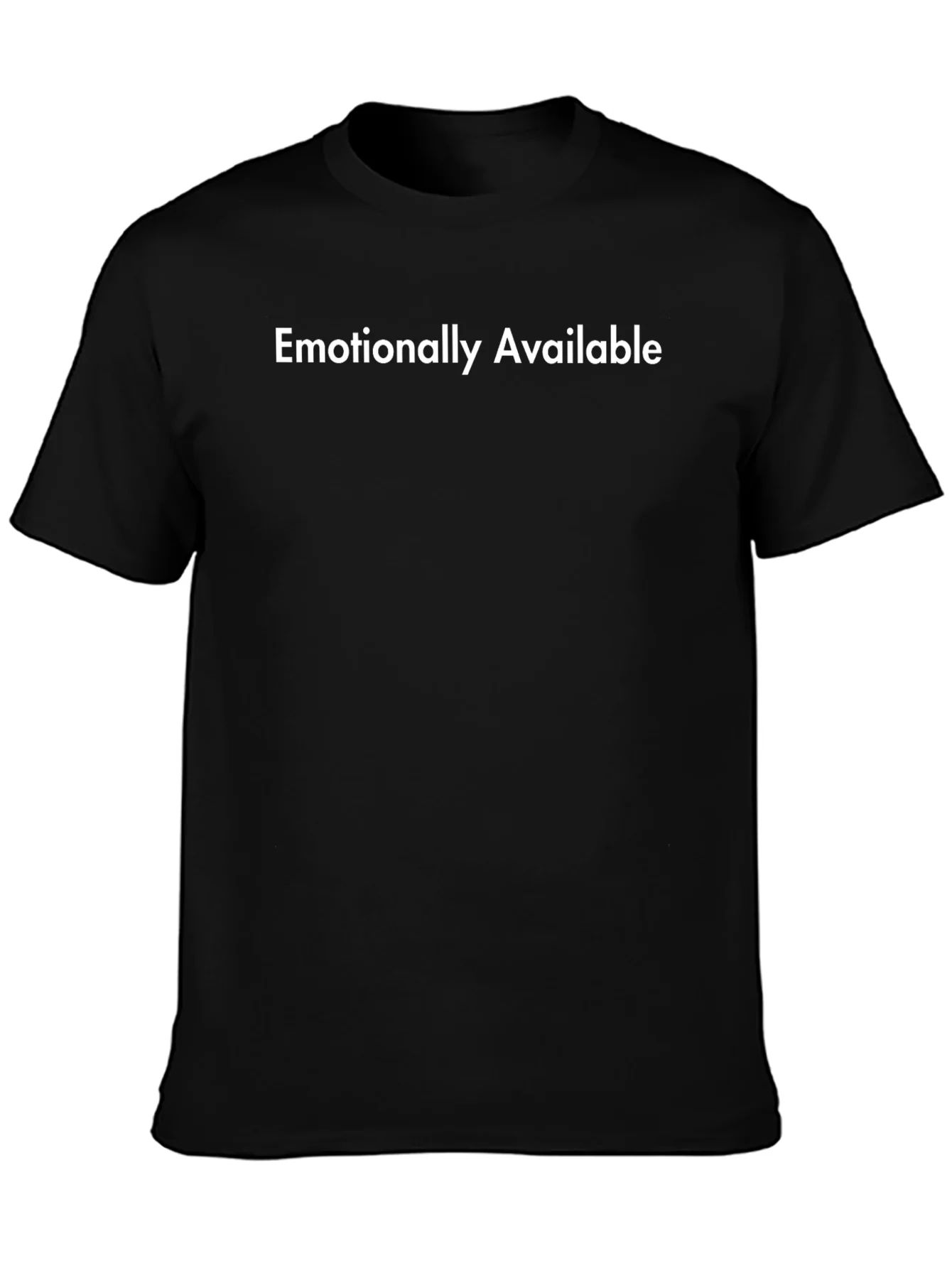 Emotionally Available Graphic Tee - Black