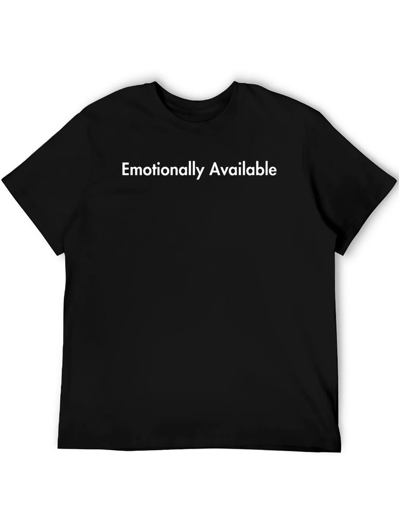 Emotionally Available Graphic Tee - Black