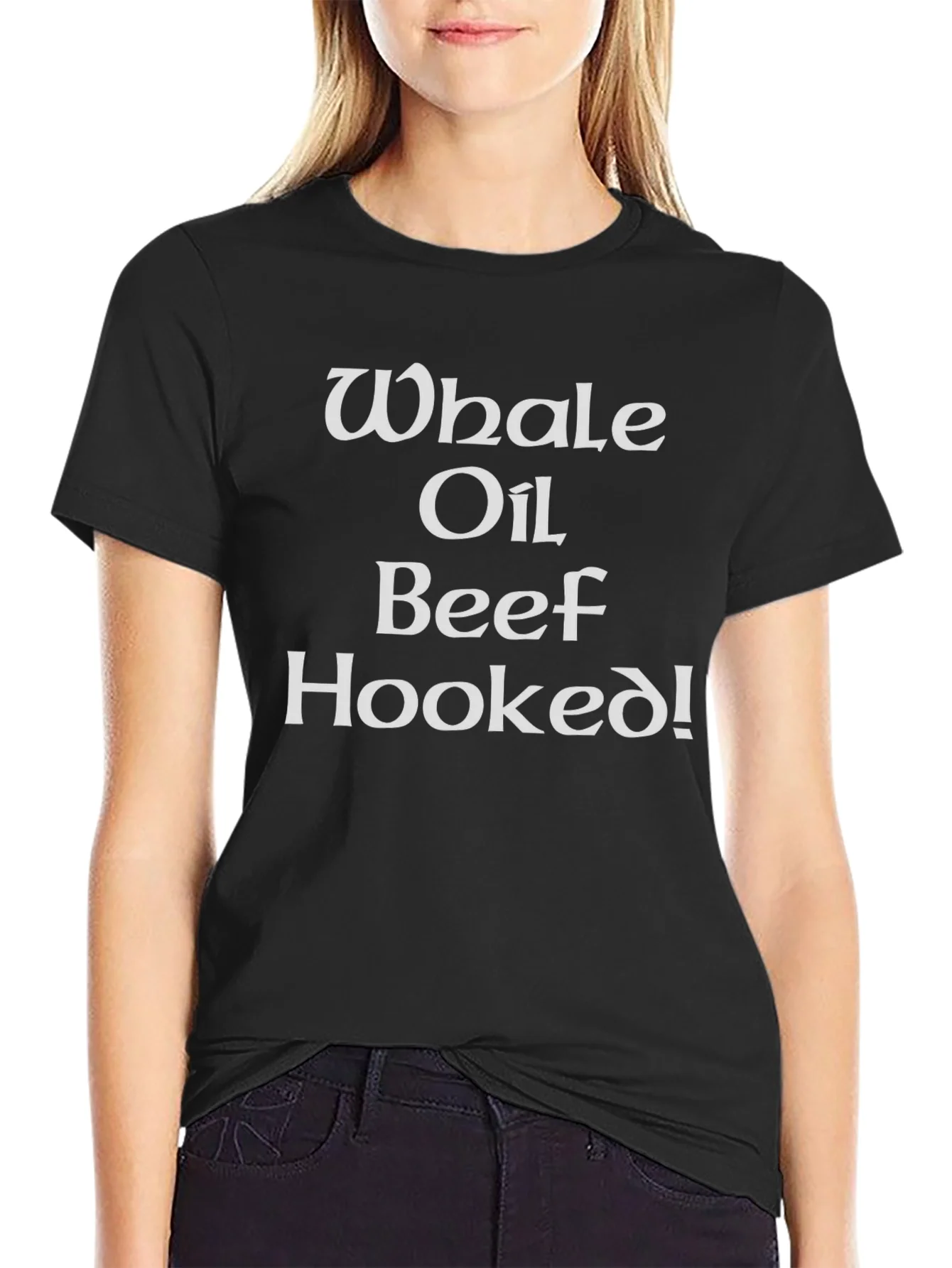 Whale Oil Beef Hooked Graphic T-Shirt