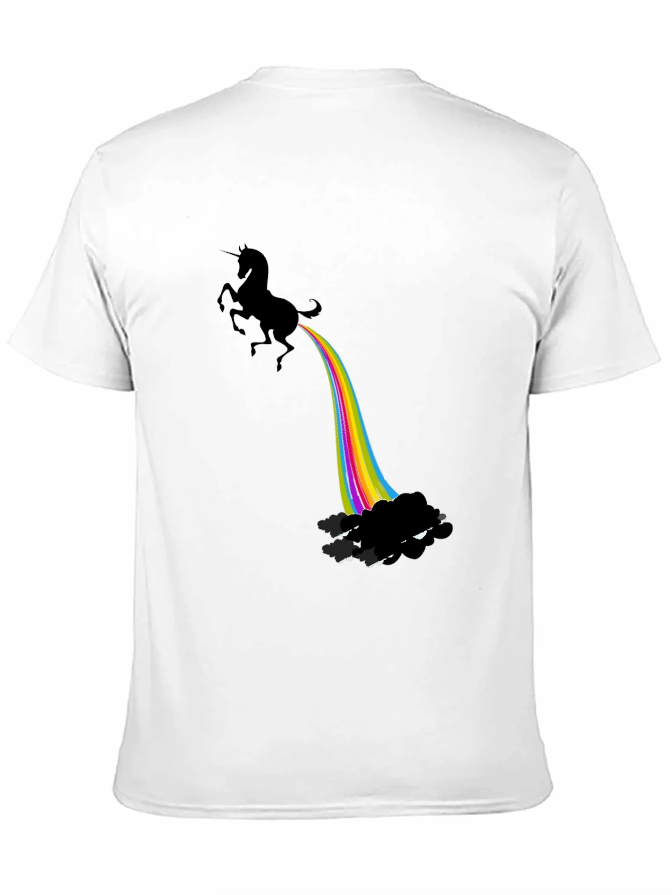 Unicorn Rainbow Funny Graphic T-Shirt
